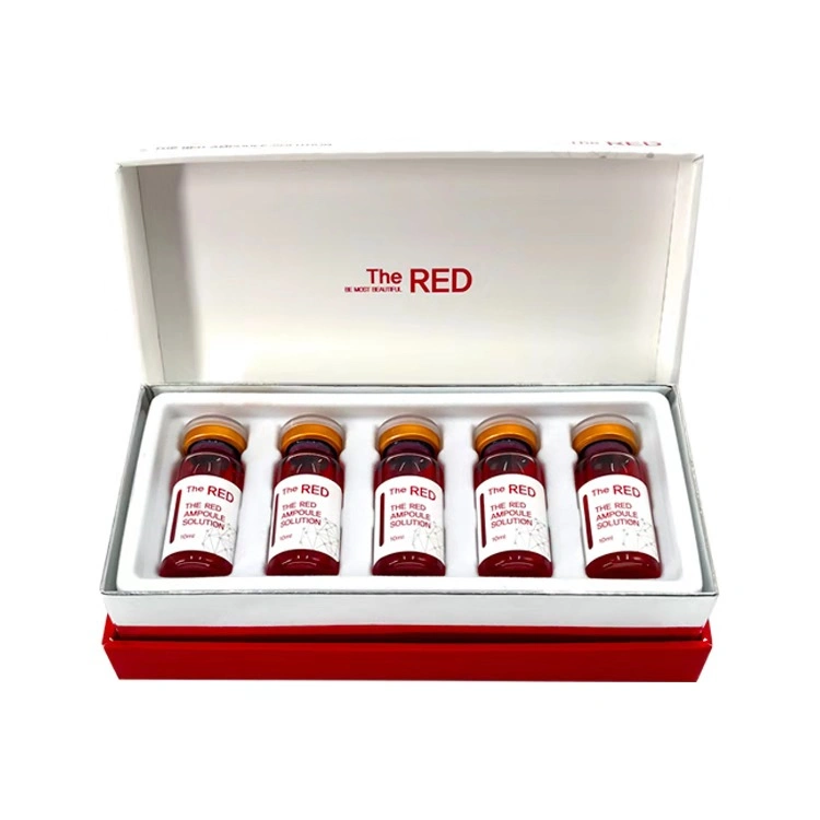 The Red Ampoule Solution Dissolve Body Fat Slimming Fat Dissolving Lipolytic Solution