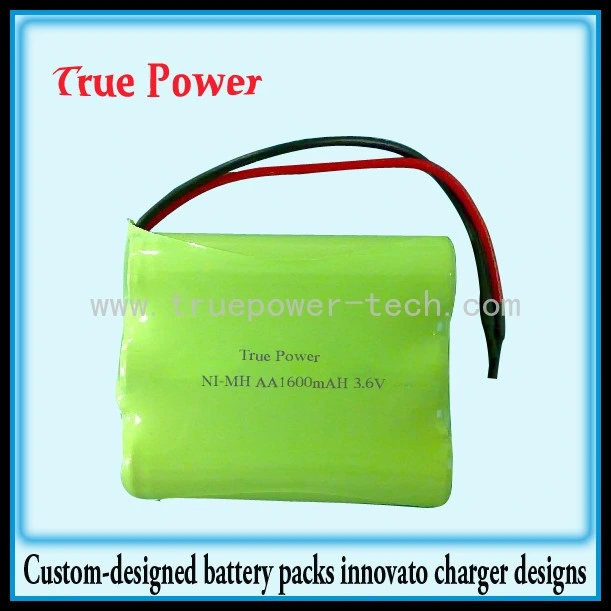 NiMH Battery Pack 3*AA1600mAh 3.6V for Grass Screen Lamp