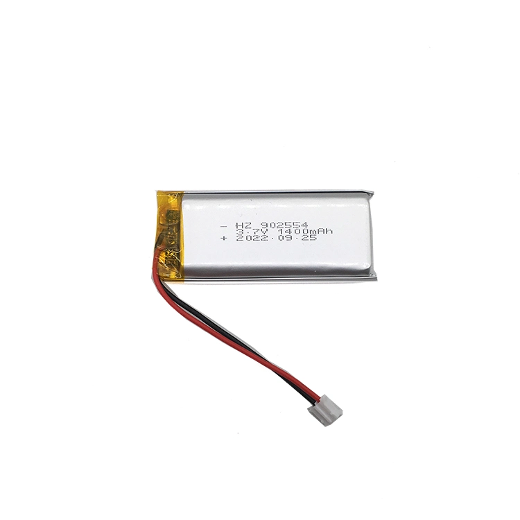 Customized Lipo Battery 902554 902555 3.7V 1400mA Li Ion Polymer Pack for Medical Device