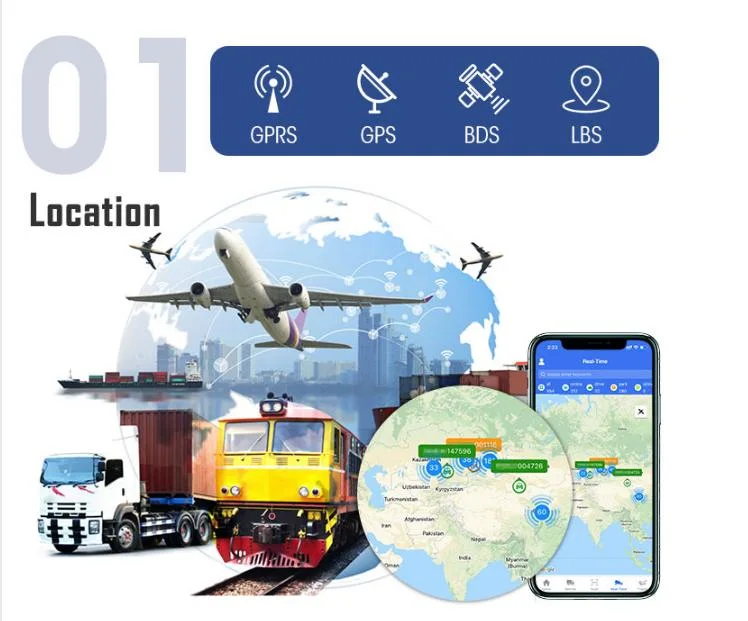 Container Temperature Tracking GPS Tracker Device for Reefer Trucking