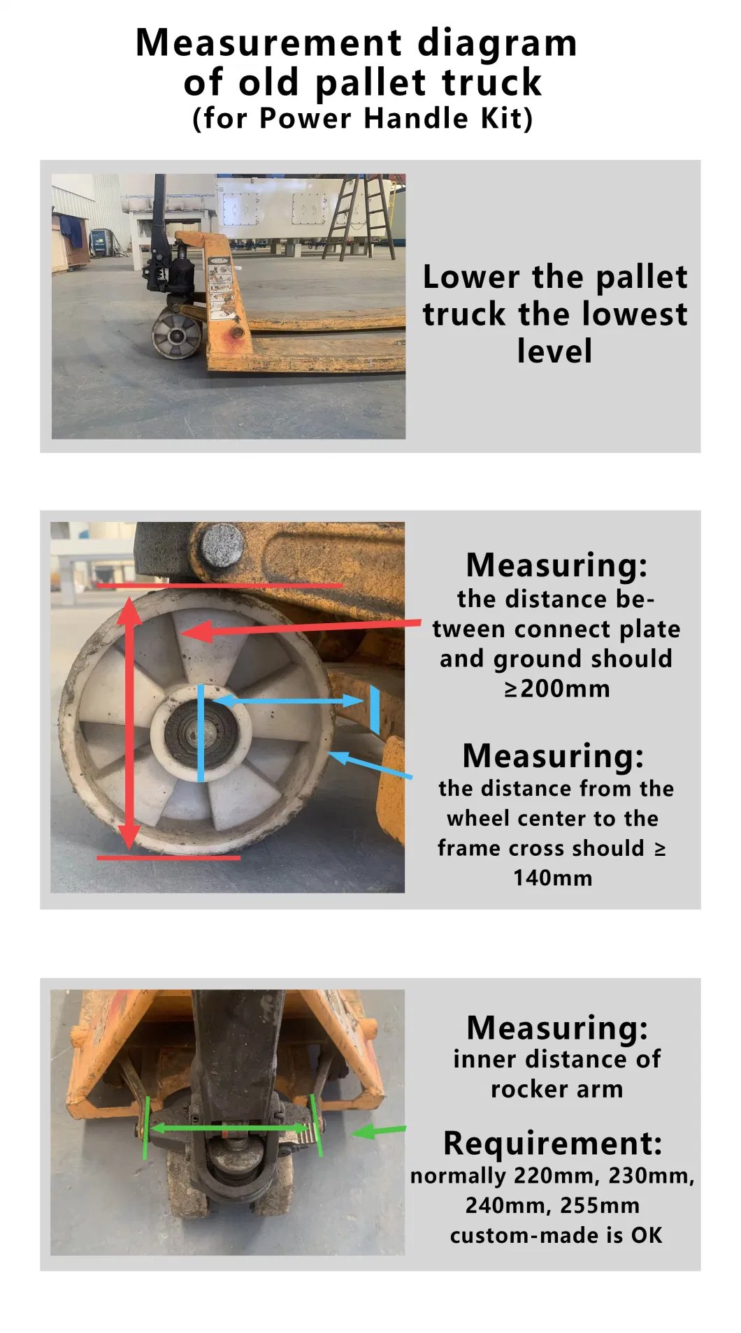 Upgrade Your Fleet of Pallet Trucks or Platform Trucks Economically with a Power Traction Handle Kit