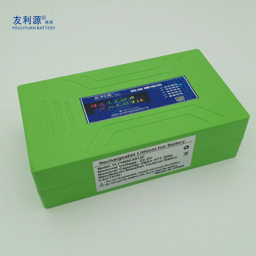 Factory OEM 22.2V 36V 48V 51.2V 30ah 50ah 100ah Lithium Ion Battery Pack 18650 Li Ion Battery Emergency Battery for Energy Storage System RV PV Golf Cart