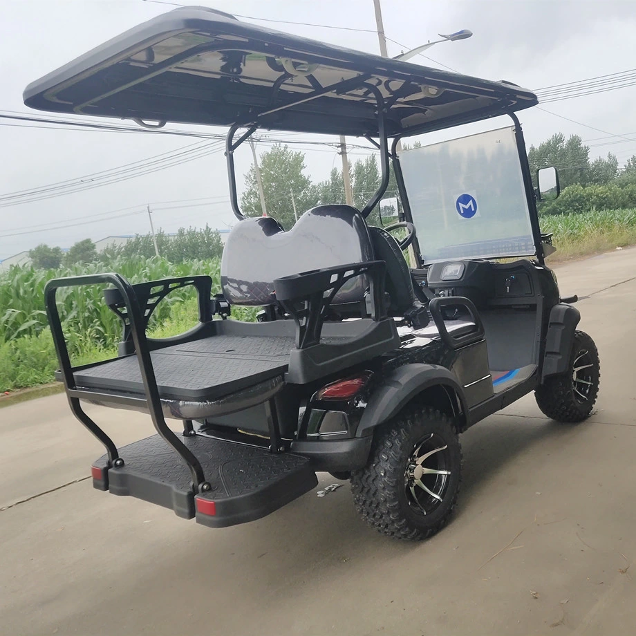 Best Cozy 2 4 6 Seat Golf Carts Electric 48V/72V Lithium Battery Sightseeing Bus Club Car Golf Trolley 4kw/5kw Golf Scooter