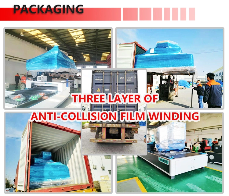 4000*1500mm Cutting Range Metal Plate Fiber Laser Cutting Machine 3000W Laser Power