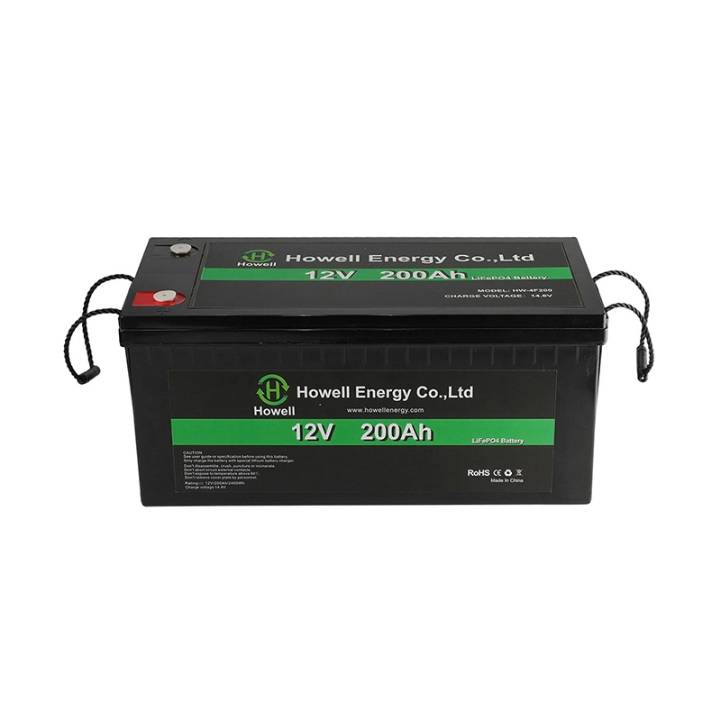 3-5% off High Quality Superior Safety Long Cycle Portable Rechargeable 12V 200ah Li-ion Lithium LiFePO4 Battery for Solar Storage