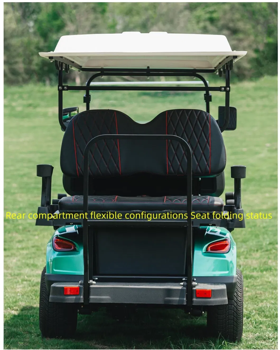 High Performance VlC-A4+2GR Lithium Powered Golf Car Buggy Cart for 6 Seater