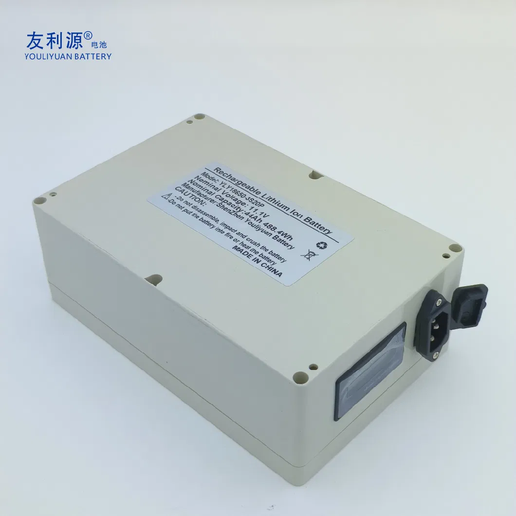 Rechargeable Energy Storage Solar Lithium Battery 12V 44ah Customized Li-ion Battery Pack 18650 Battery Solar Battery UPS Battery Medical Device Battery