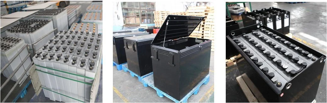 10pzs1250h Pzs 198mm Width 566mm Height Fbr Lead-Acidbattery 2V1250ah Forklift Traction Battery Pack