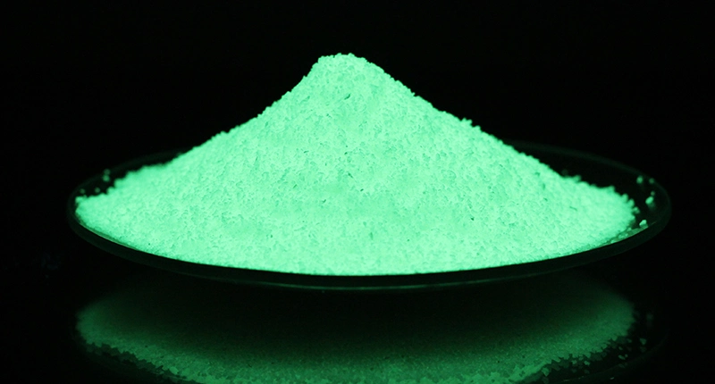 High Brightness Yellow Green Luminous Glow in Dark Pigment