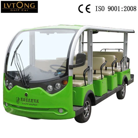 Stable Quality Long Durability Buggy/Golf Carts 14 Seater Electric Sightseeing Car Battery Sale