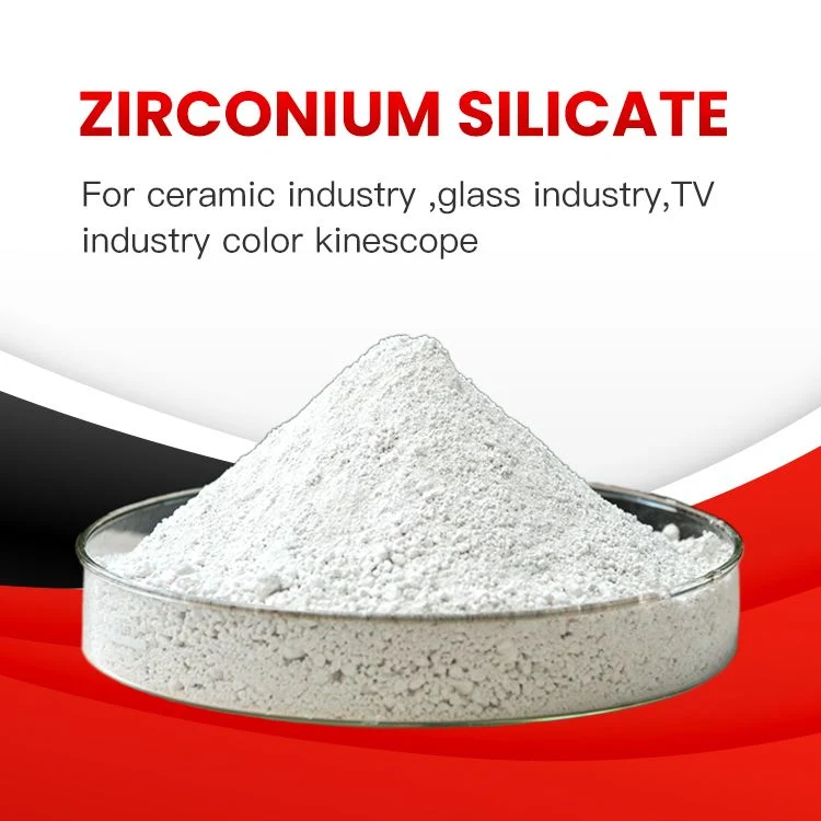 High Quality Ceramic Brightener Zirconium Silicate 65% Zrsio4 Power