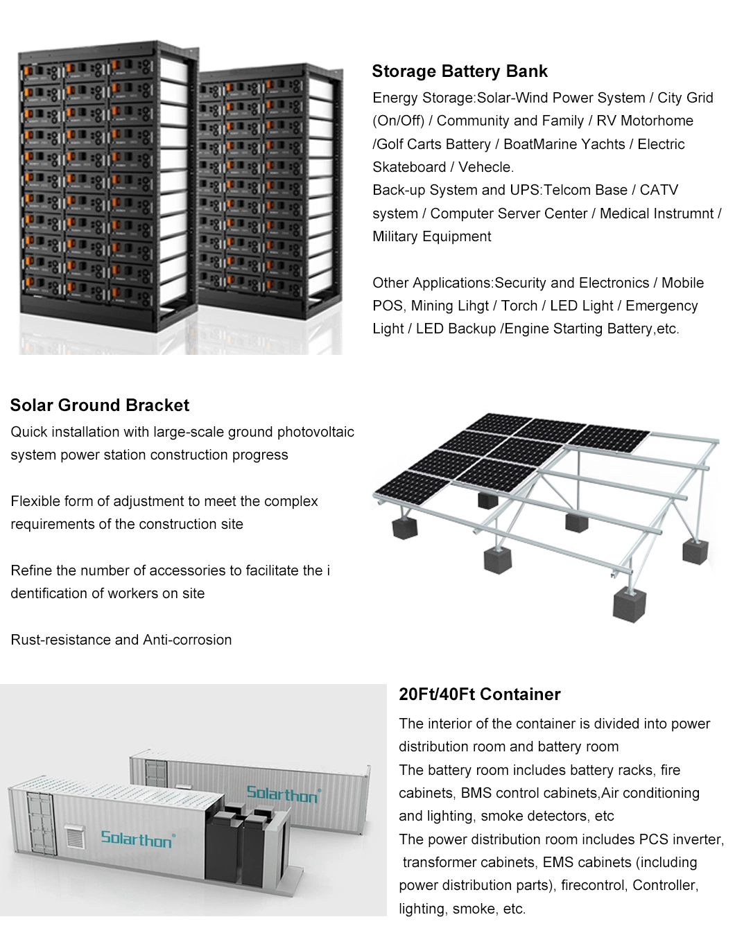 Energy Storage Solution for Renewable Sources