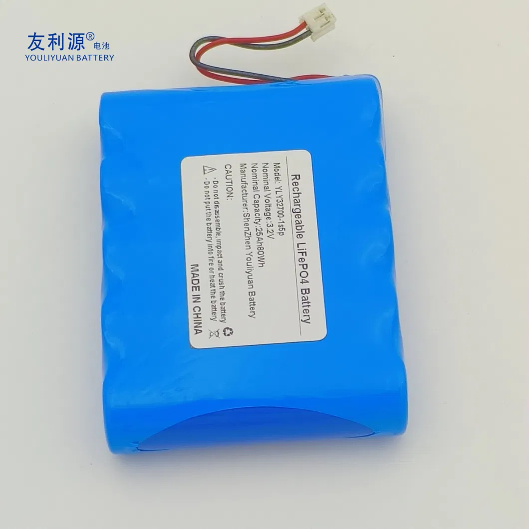 Factory 32700 12V 12.8V 24V 48V 36V 25ah 50ah 100ah Lithium Ion Battery Pack LiFePO4 Battery for Golf Cart/Marine/Yacht/RV/Camper