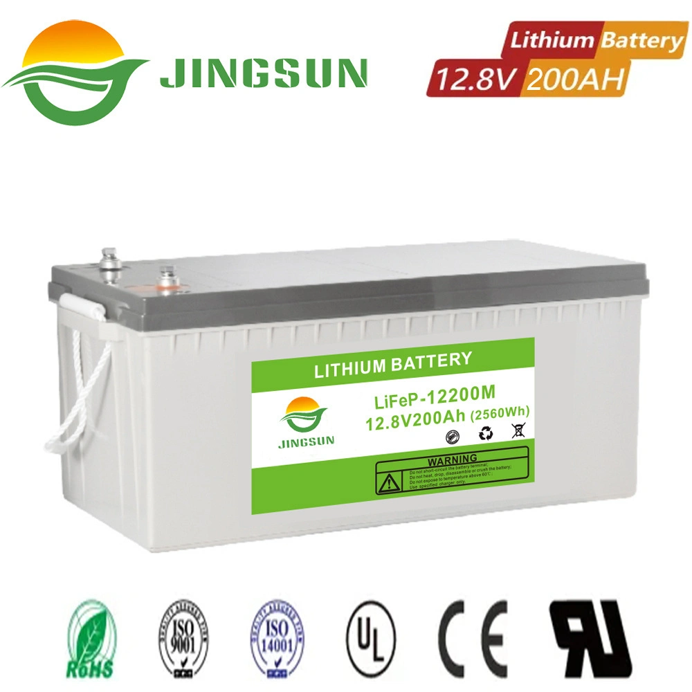 Copper Terminal Back-up Power Deep Cycle 12V 200ah Lithium Ion Battery