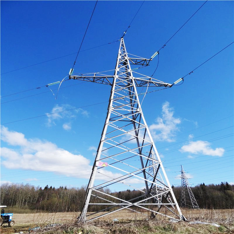 Pole Power Transmission Line Angle Tower 35kv to 550kv Electrical Equipment Suppliers