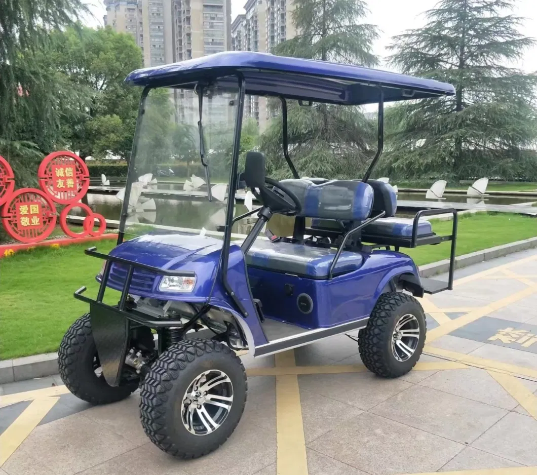 Hot Selling Factory Price 36V 48V 60V 2 4 6 8 Seats Buggy Electric Four Wheel Club Electric Golf Cart