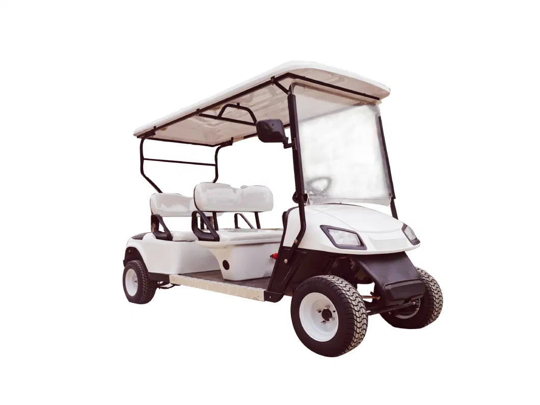 Chinese 36V Lithium Battery 4 Wheel Electric Golf Carts Cheap Prices Buggy Car for Sale Drive 4X4 Hunting Dynamic Golf Cart