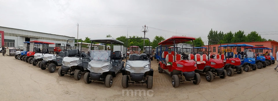 2023 New Model Fast Speed Long Range 6 Seats 72V 7kw Lithium Battery Electric Lifted Buggy off Road Golf Cart