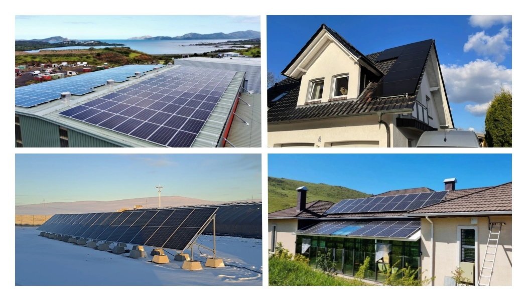 Energy Storage System Solution Solar Photovoltaic Module 300W 400W 500W 600W Half Cell Perc Solar Panel