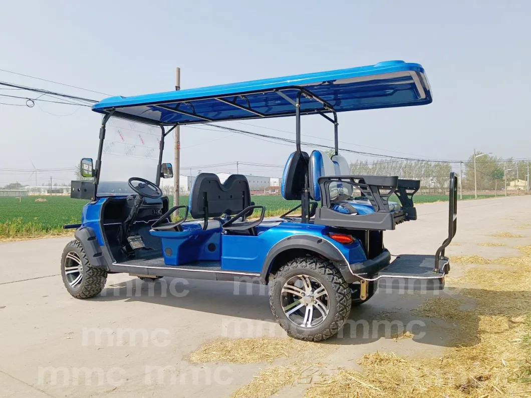 High Quality 72V Lithium Batteries Golf Buggy 4 Seater Golf Carts