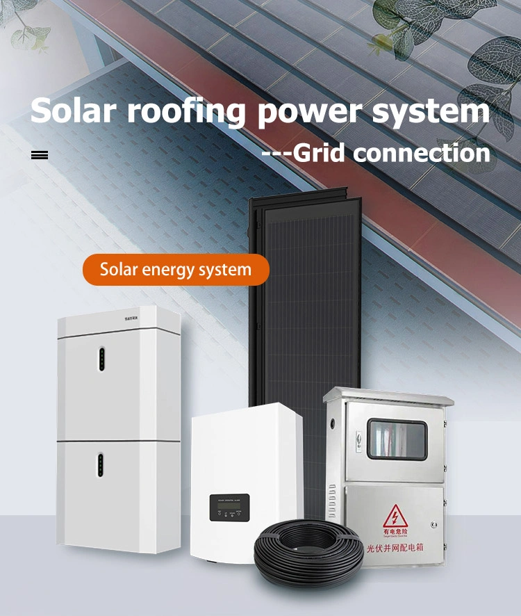 Pannello Solare Fotovoltaico 400 W Allinone Energy Storage Solution for Home