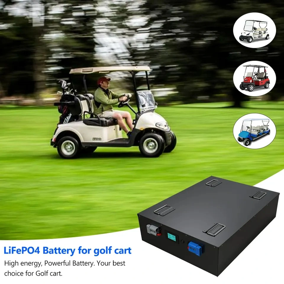 48V 51.2V 150ah Lithium Iron Phosphate LiFePO4 Golf Cart Battery