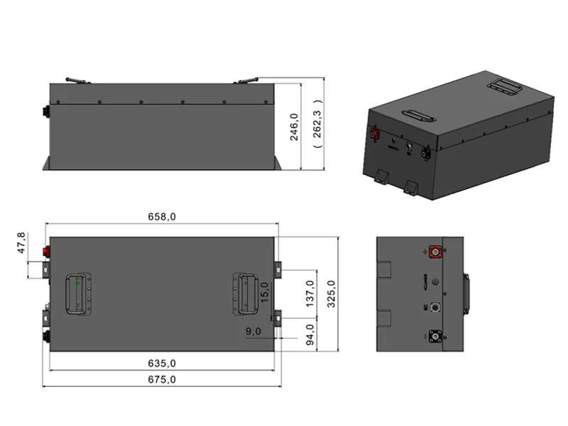 48V 51.2V 150ah Lithium Iron Phosphate LiFePO4 Golf Cart Battery