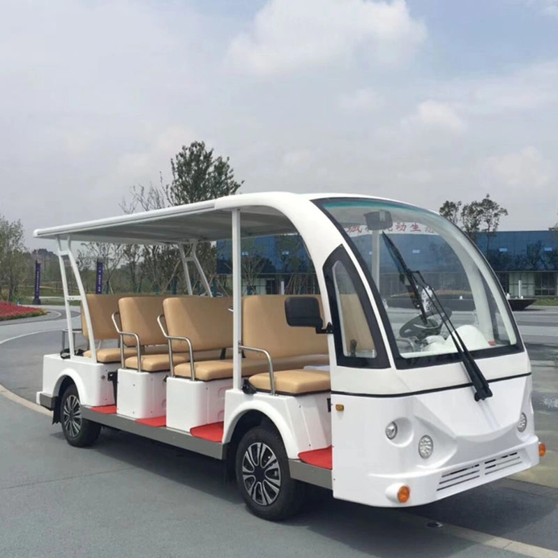 Factory 450km Long Range LFP Lithium Battery Price Tourist City Hotel Shuttle 11 Seats School Passenger Golf Cart