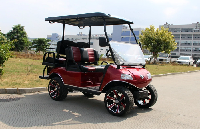 4 Passengers 48V LiFePO4 Lithium Battery Classic Electric Golf Cart