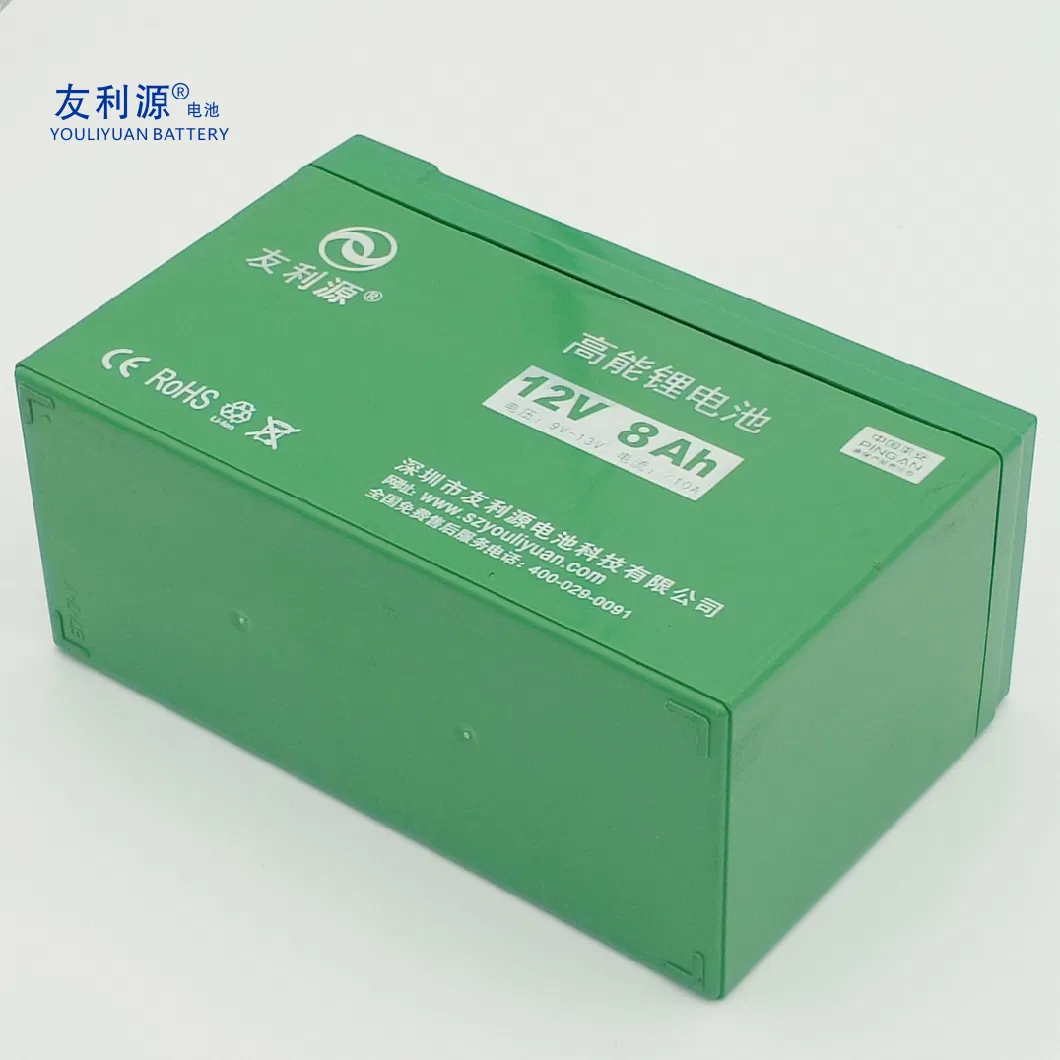 8000mAh 96wh 12V Lithium Battery China Manufacturer Customization Large Capacity Rechargeable Li-ion Battery for Power Storage