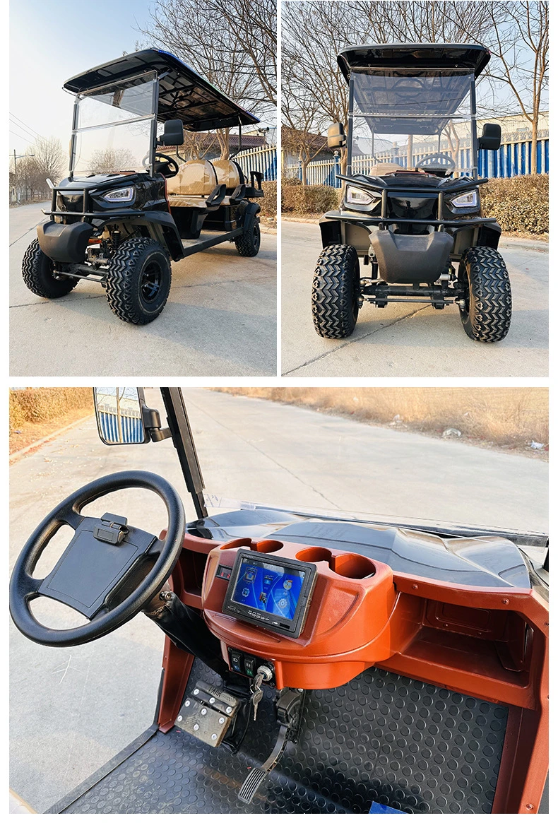 Electric Car OEM/ODM Electric Four Wheel 6 Seats Customized Chinese Factory Golf Cart