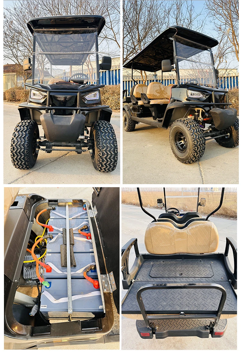 Electric Car OEM/ODM Electric Four Wheel 6 Seats Customized Chinese Factory Golf Cart