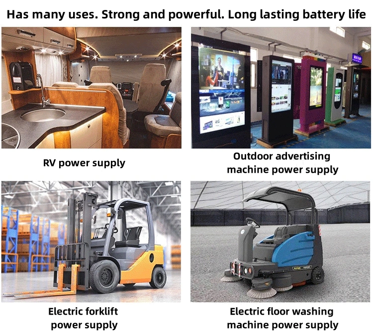 OEM/ODM 12V 500ah Customized Lithium Battery Solar Storage Battery RV/Car/Forklift