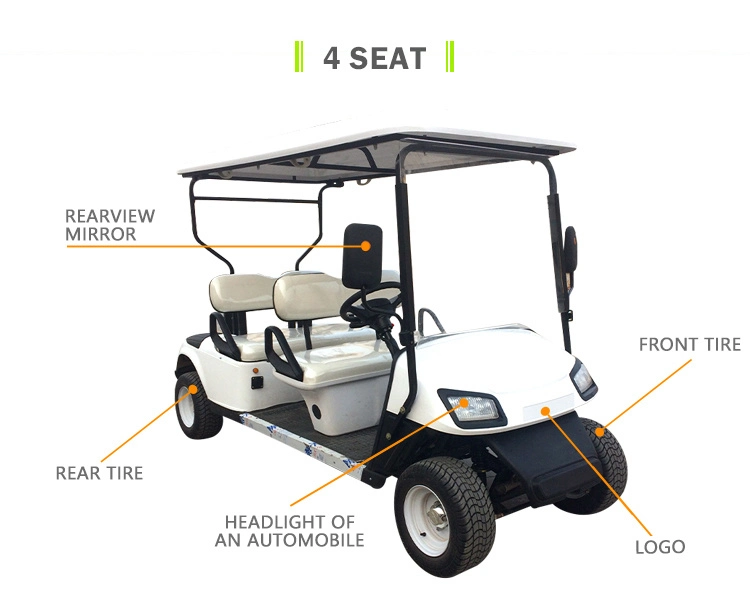 Supply 4 Seater Electric Golf Cart with Best Price