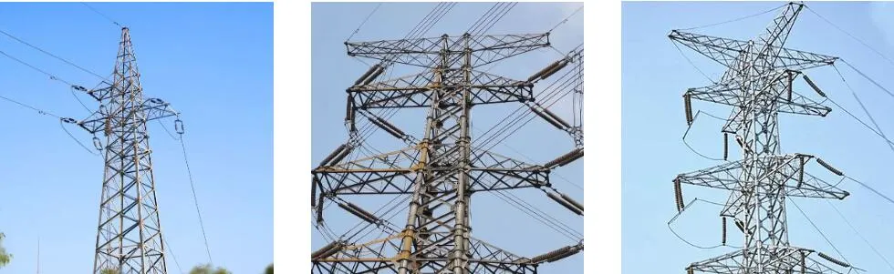 Pole Power Transmission Line Angle Tower 35kv to 550kv Electrical Equipment Suppliers