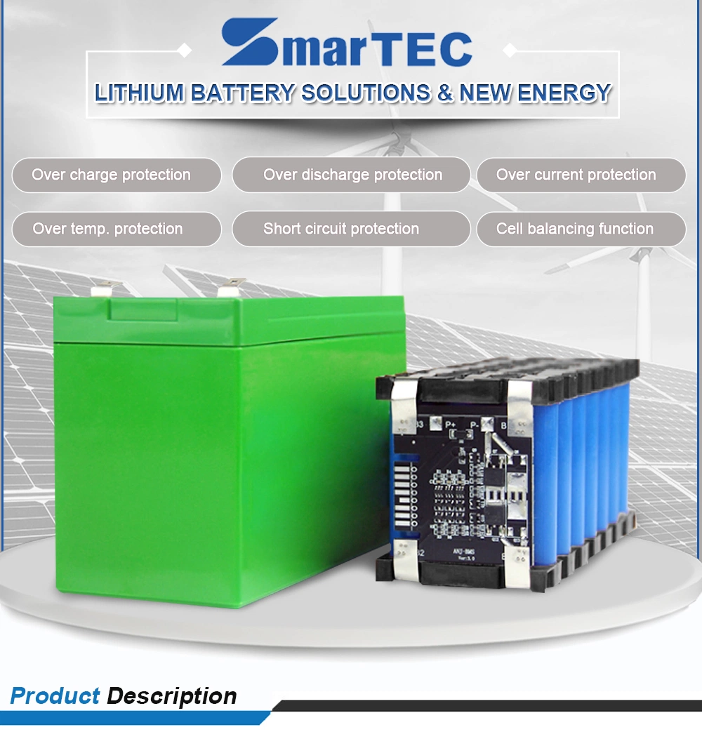 36V 30ah Rechargeable Li-ion Battery Pack with BMS for Agv Battery