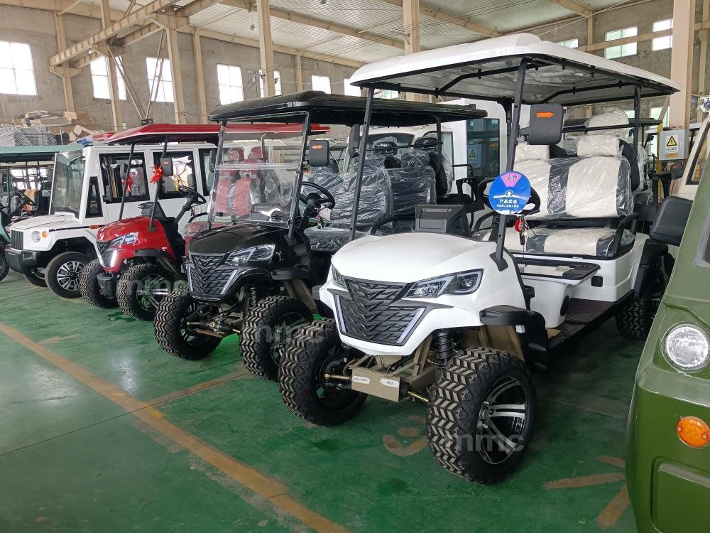 Wholesale Brand New Utility Vehicle 4 Wheel 2+2 4 Seater Golf Cart 48V 60V 72V Lithium Battery off Road Golf Car Electric