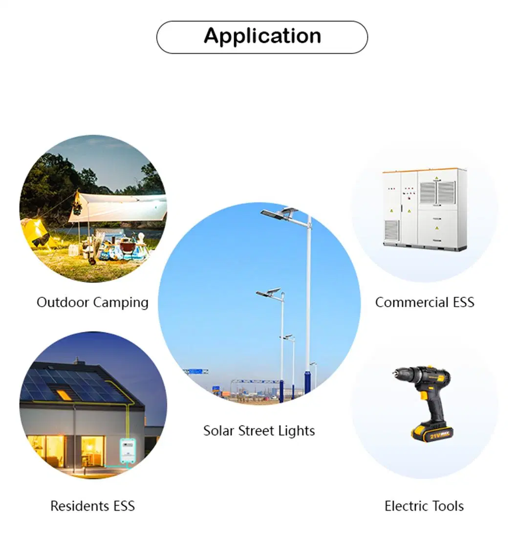 Solar Storage Power Forklift Eco Lithium Ion 48V 51.2V 100ah 105ah Golf Cart LiFePO4 Battery Pack