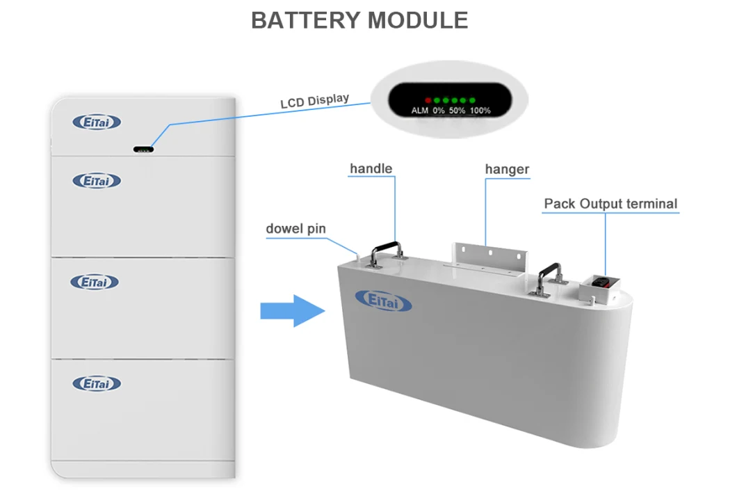 Eitai 5kwh 10kwh 20kwh Large Capacity Home Energy Storage Lithium Solar Battery