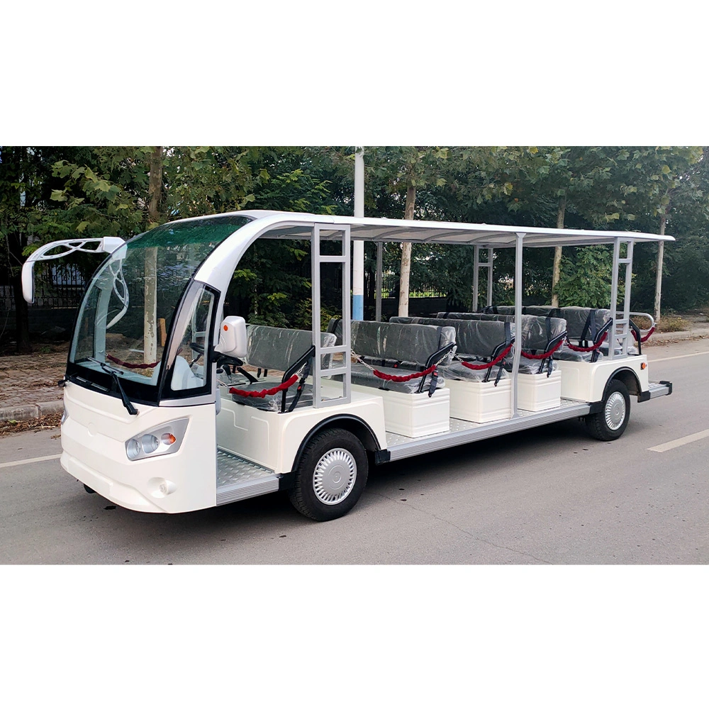 Hcd New Type Golf Cart 4 Passengers with Folded Glass and LiFePO4 Battery