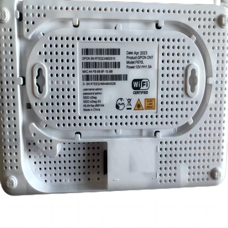 F670L 4ge+1tel+1USB+Power 1000MB/S White with High Quality Low Price