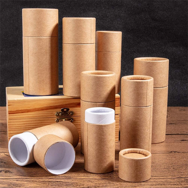 Custom High Quality Round Tube Box Package Wholesale