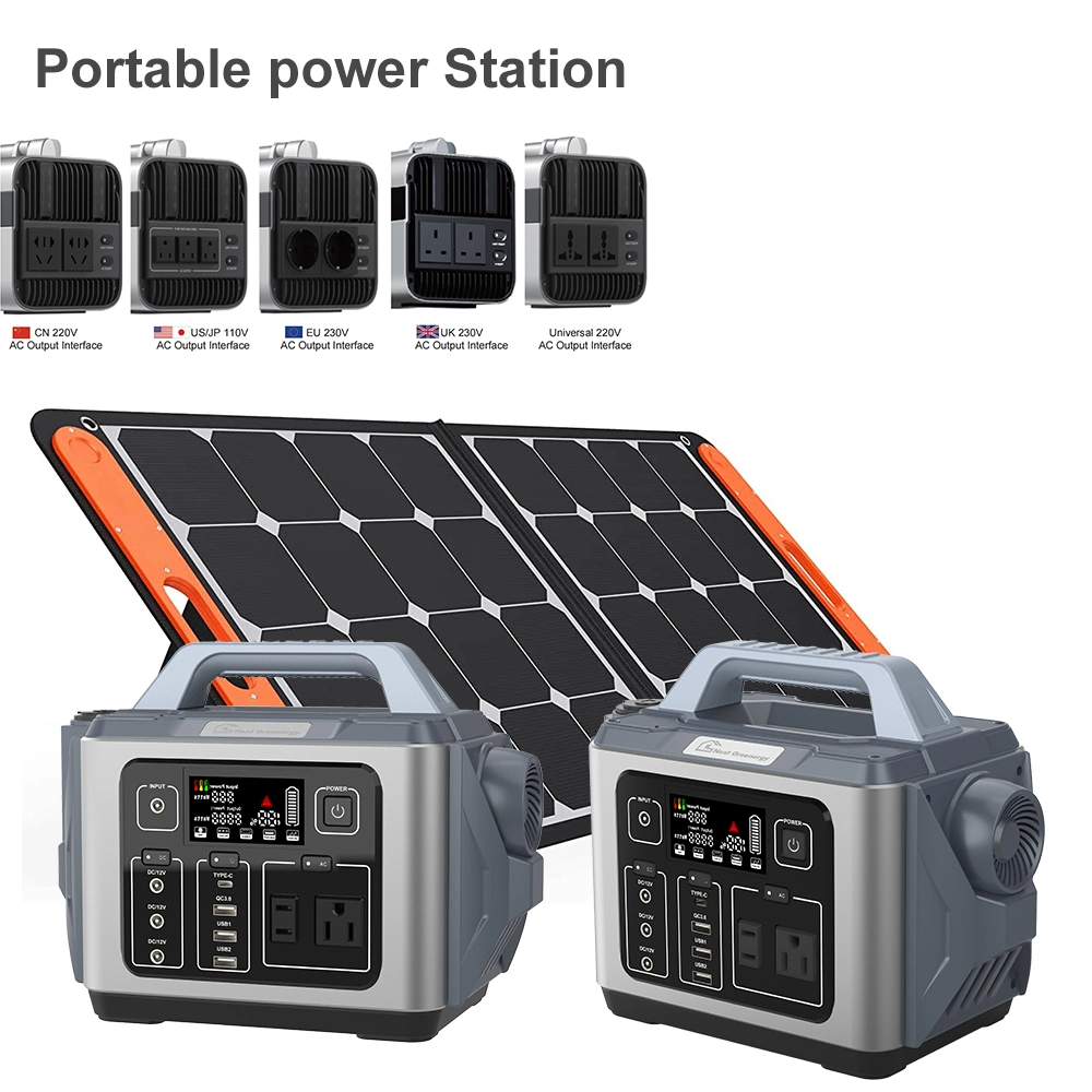 300W Energy System Power Station LiFePO4 Battery Solar Generator Portable Power Station