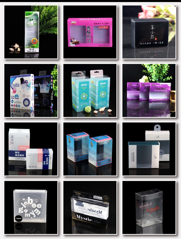 Manufacturers Customized Packaging and Logo Printing Pet Environmentally Friendly Plastic Box Packaging