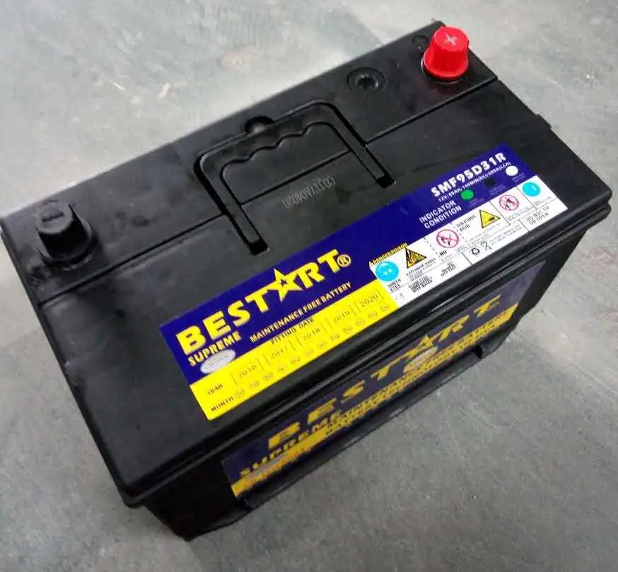 Dry Charge 12V 80ah Nx120-7 Hybrid Car Battery