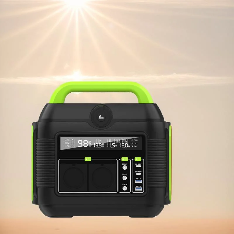 Outdoor 110V/220V Solar Generator Portable Power Station 600W 300W 200W Family RV Mobile Power Supply