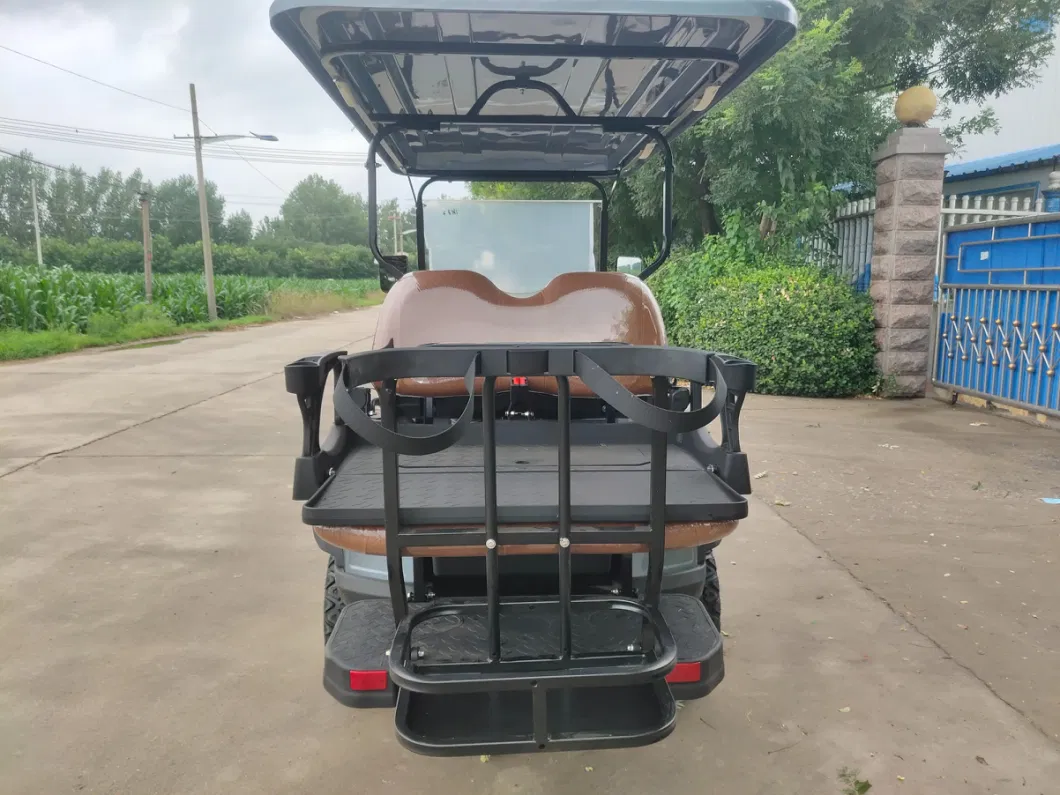 Wholesale Brand New Utility Vehicle 4 Wheel 2+2 4 Seater Golf Cart 48V 60V 72V Lithium Battery off Road Golf Car Electric