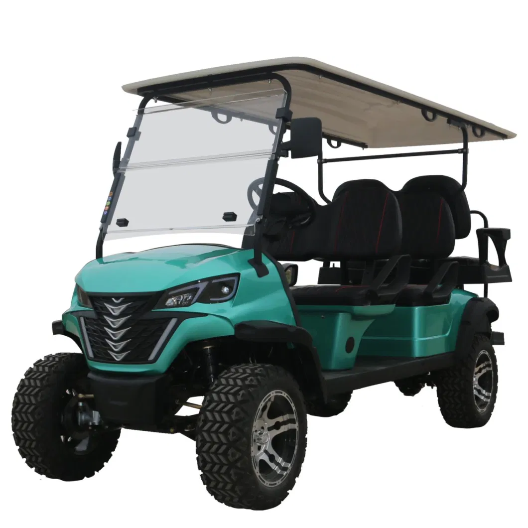 China High Quality Golf Cart Golf Buggy Vlc-A2+2wh Factory Direct Sales