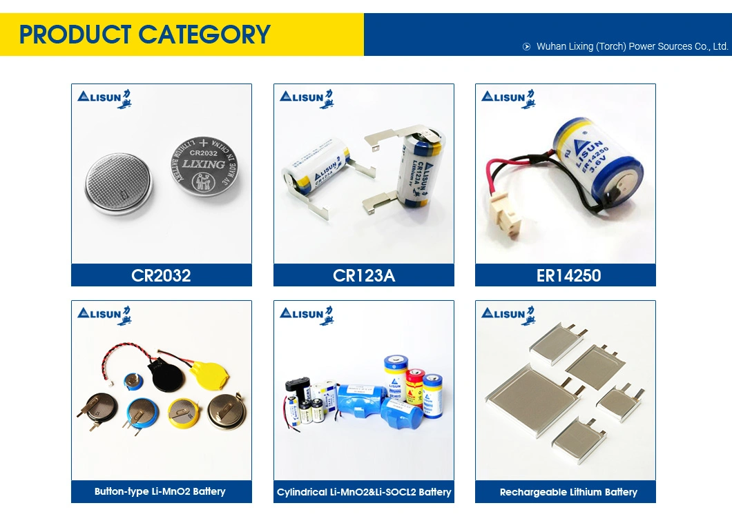 Li-Mno2 Lithium Battery Power Soupply Suitable for Large Current 6V Cr-P2 1500mAh