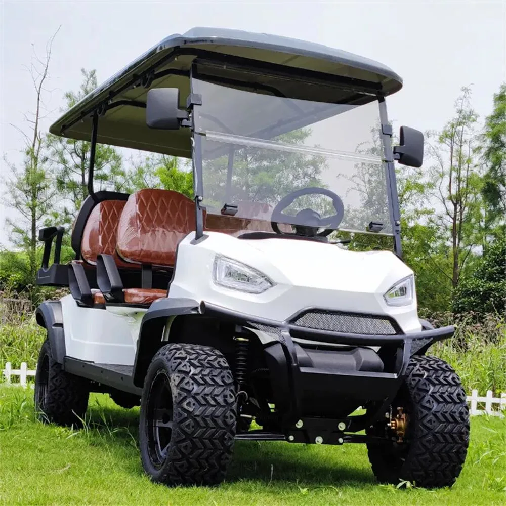 Durable Long Range Fast 4 Wheel 72V Electrical Mini Keep Golf Cart USA with Lithium Battery